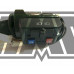 Manete pretas com punhos M80 com 1 comutador de luz / KIT - LUSITO